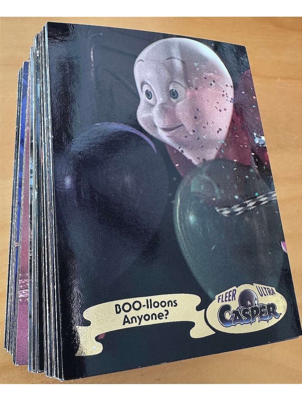 1995 Fleer Ultra CASPER Over 100 Trading Cards from the movie all MINT Lot #2